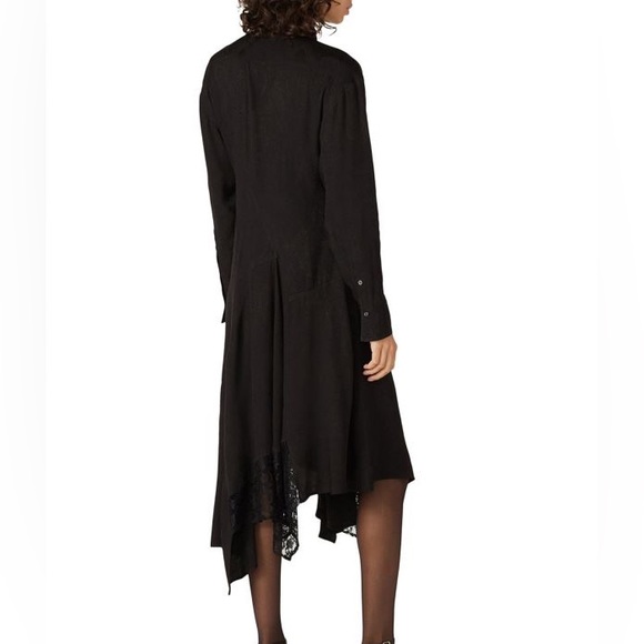 KOCHE COLLECTIVE Asymmetric Dress Black Size 2 - Picture 15 of 15